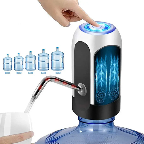 Dispensador De Agua Automatico Portatil Usb Recargable Bomba