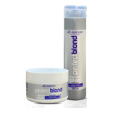  Perfect Blond Kit Matizante Shampoo E Máscara All Nature Tom Roxo