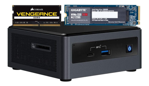 Mini Pc Intel Nuc 10 Core I7 Nuc10i7fnh Ssd M.2 1tb 16gb