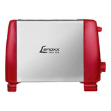 Torradeira Inox Red Fast Ptr203 Lenoxx 110v Cor Vermelho