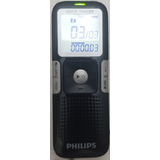 Grabador Periodista Digital De Audio Philips Lfh0645 Negro