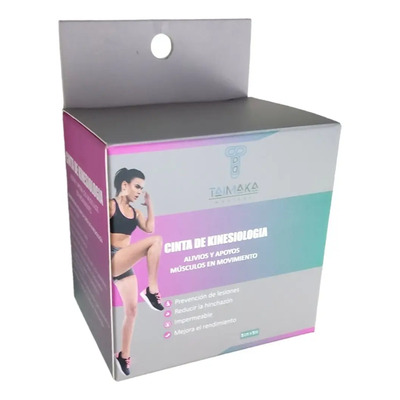 Cinta Kinestologica Vendaje Neuromuscular Tape 5cm Taimaka Color Verde Limón | MercadoLibre