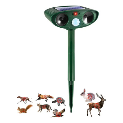 Repelente De Animales Electrónico Solar Ultrasónico Gatos | MercadoLibre