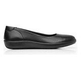 Zapato Dama Flats Vestir Casual Confort Flexi 101904 Negro