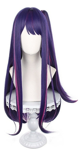 Oshi No Ko Ai Hoshino Peluca Cosplay Largo Pelo 75cm A