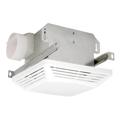 Extractor de Aire para Baño con Luz 50 CFM Blanco Air King ASLC50 | Envío gratis