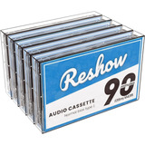 Cassettes Vírgenes Reshow De 90 Minutos, X5 Unidades