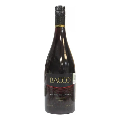 Vino Tinto Bacco Lambrusco 750 | MercadoLibre