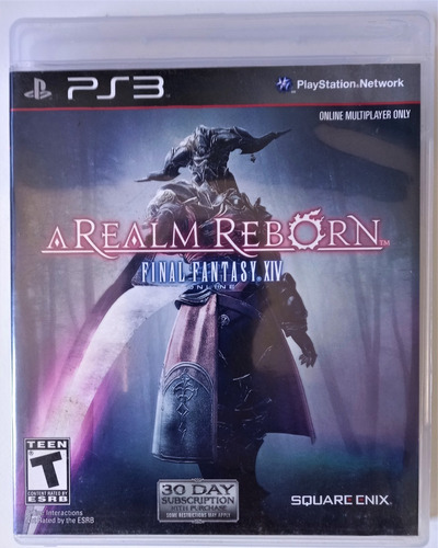 Jogo A Realm Reborn Final Fantasy Xiv Original Ps3 Cd.