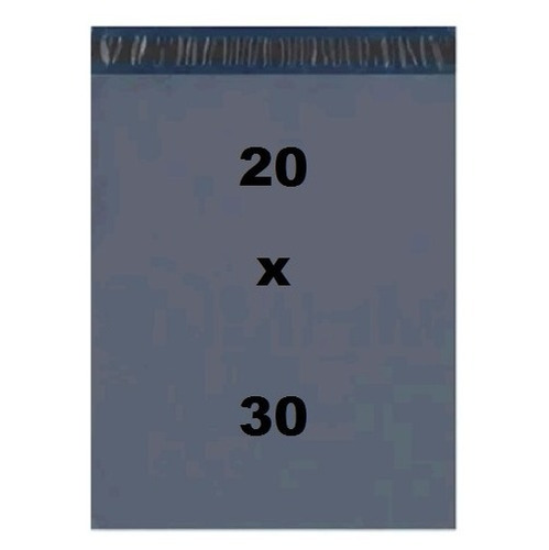 Embalagem Tipo  Saco Sedex Cinza Inviolável 20x30 (1000 Un )