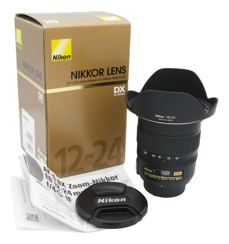 Lente Nikon Af-s 12-24mm F/4 Ed Dx Con Caja