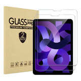 2 Micas Cristal Templado Para iPad Air 4 5 Pro 11 10.9 Inch