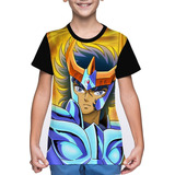 Camiseta/camisa Infantil Cavaleiros Do Zodíaco - Ikki Fenix2