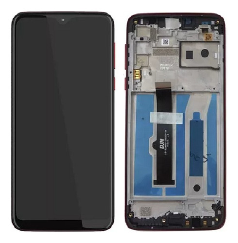 Modulo Pantalla Compatible Con Moto G8 Play Con Marco