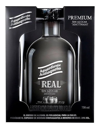 Aguardiente Real Antioqueño Premium 750m - mL a $99