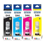 Kit Tinta Epson 544 Original Ecotank L1110l3110l3150l3160 