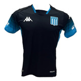 Camiseta Racing Club De Avellaneda Suplente 2024 Negra