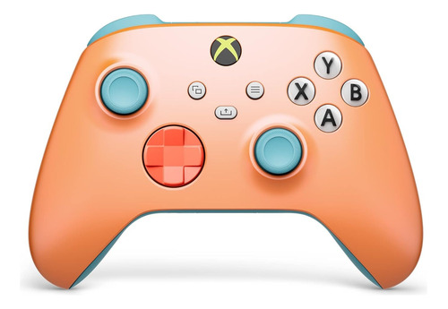 Control Inalámbrico Xbox Series S Sunkissed Vibe Opi Naranja