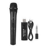 Micrófono Inalámbrico Receptor Usb Y Plug Kareoke