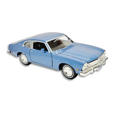 Motormax Ford Maverick 1974 Miniatura Escala 1/24 Colección Color Azul 1 Unidad