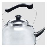 Pava Acero Inoxidable Cafe Mate Te 1.6 Litros Guadix Color Plateado