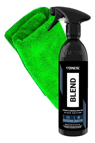 Blend Black Cera Carnauba Spray Wax 500ml Vonixx + Pano