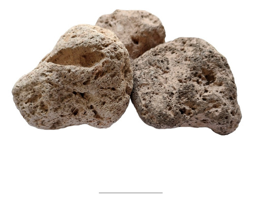 1 Kg Piedra Pómez O Pomex Tamaño Normal, Piedra Natural 