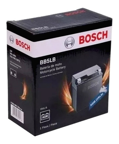 Bateria Bosch 12n5-3b Bb5lb Para Honda Wave Nf 100