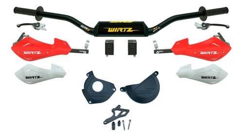 Manubrio Wirtz® Honda Tornado Xr 250 Wr5 Naked Ø28mm Manijas