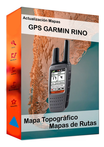 Actualización Gps Garmin Rino Mapas Topográficos Y Rutas