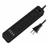 2 Prong Surge Protector Power Strip, Extension Cord 2 Prong 