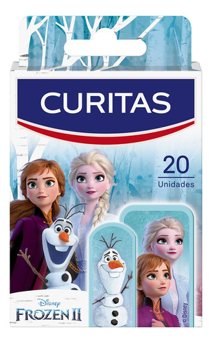 Venditas Curitas Disney Frozen Il Con Diseño 20 Unidades