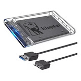 Hd Externo - Ssd Kingston A400 240gb + Case Usb 3.0 Sata 3