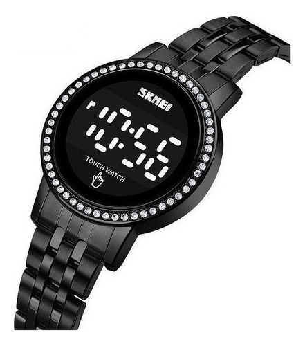 Reloj De Acero Inoxidable Con Pantalla Táctil Luminosa Skmei