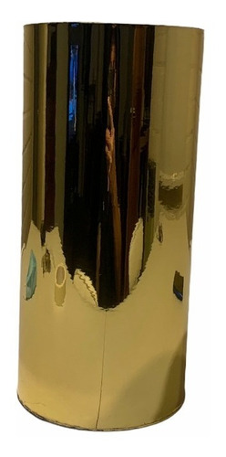 Vinilo Adhesivo De Corte 30 Cm X 1 Mts, Dorado Metalizado