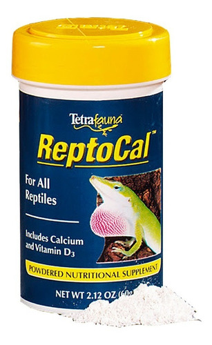 Suplemento Para Reptiles Tetra Reptocal 60g Calcio