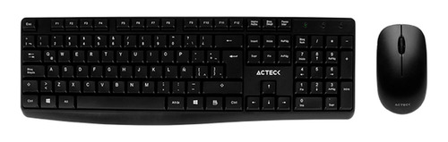 Kit Teclado Y Mouse Acteck Mk440 Clasico Inalambrico Usb