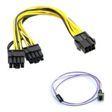 Combo X 2 Para Rig: Splitter Pcie 6 A 2x 6+2 Y Switch Power