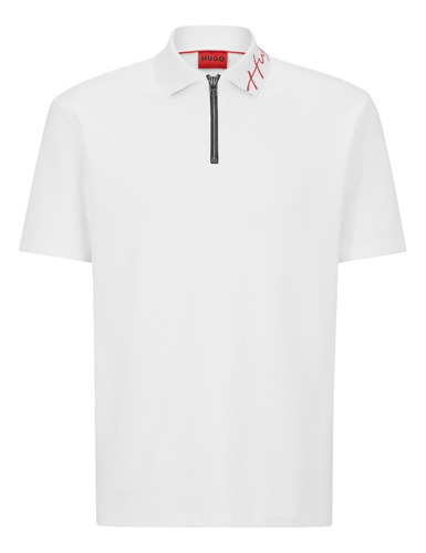 Playera Polo Para Hombre Hugo Negro Deportivo Casual