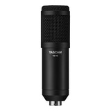 Microfone Dinâmico Para Broadcast E Streaming Tascam Tm-70