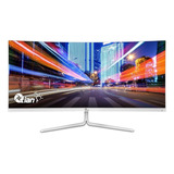 Monitor Qian 30 Ultra Wide Fhd 1080p Curvo (qmc-va30-01) Color Blanco