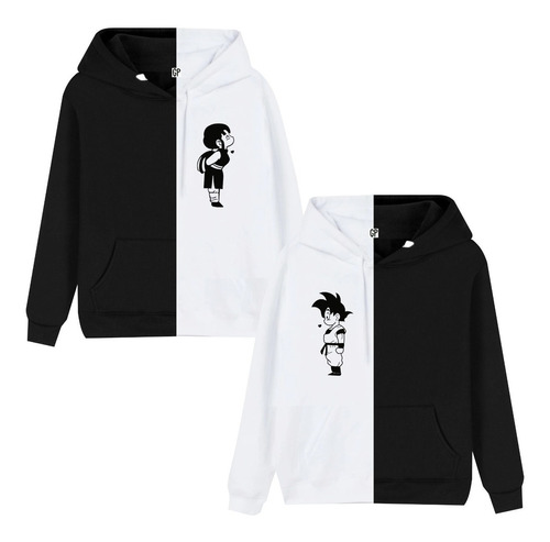 Buzos Busos Hoddie Sacos Parejas Goku Y Milk