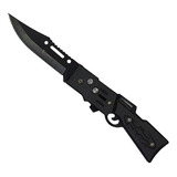 Cuchillo Supervivencia Navaja 20.5cm Automática Bayoneta 