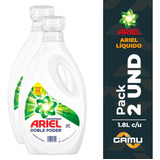 Detergente Ariel Liquido Concentrado 1.8 Litros - 2 Unid