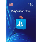 Psn $10 Usd Tarjeta Gift Card Region Usa | Ps4 Ps5