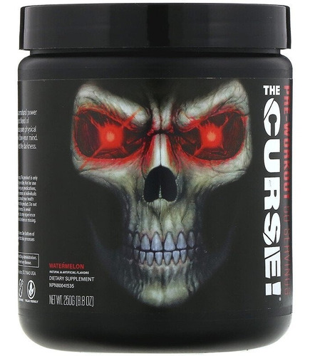 The Curse Pre Workout Pre Entreno Oxido Nitrico Sabor Watermelon