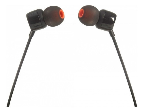 Audífonos In-ear  Jbl Tune 110 Jblt110 Black / Manos Libres