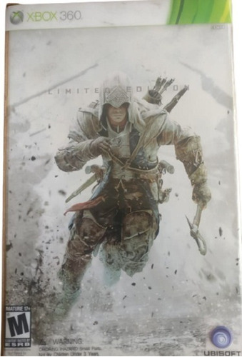 Edición Limitada De Assassin's Creed Iii Xbox 360 Sin Juego