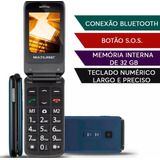 Celular Multilaser Vita Idosos Botão Sos Lanterna Dual Chip