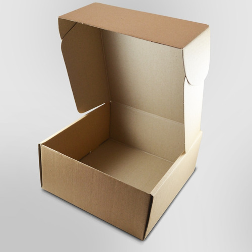 Caja Cartón Autoarmable 22x22x9.5 Pack 25 Ud